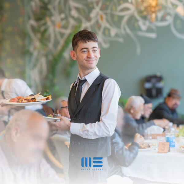 عزيمة مطعم كريم لدار المسنين